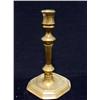 Image 2 : A pair of brass candlesticks; each with