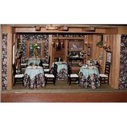 Diorama - Restaurant interior; electrif