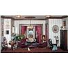 Image 1 : Diorama - Interior parlor with seated w