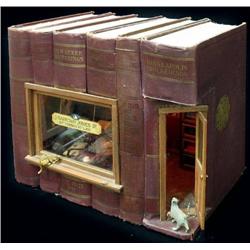 Diorama - Law Office; exterior construc