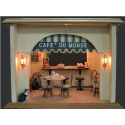 Diorama - "Café Du Monde" sidewalk café