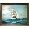 Image 1 : 19th C. American School; oil on board o