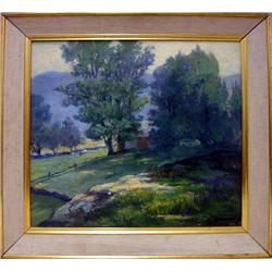 Clara Virginia Richardson oil on canvas