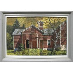 John Foster oil on canvas; Bucks County