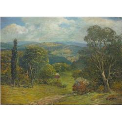 J. (John) T. (Thomas) Goshorn oil on ca
