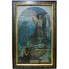 Image 1 : After (Alphonse) Mucha oil on board; al