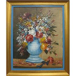 C. (Caesare) Ricciardi oil on canvas fl