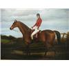 Image 2 : Shipley oil on canvas of racehorse and 