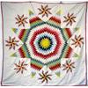 Image 1 : Hand stitched patchwork quilt "Lone Sta