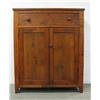 Image 1 : Poplar jelly cupboard; rectangular top 