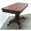 Image 3 : Federal mahogany game table; rectangula