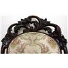 Image 2 : Victorian ornately carved walnut and ta