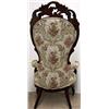 Image 4 : Victorian ornately carved walnut and ta