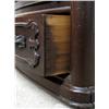 Image 4 : Walnut Victorian dresser; carved crest 