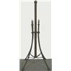Image 2 : Brass adjustable floor lamp; rope turne