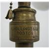 Image 4 : Brass adjustable floor lamp; rope turne