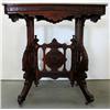 Image 2 : Walnut Renaissance Revival marble top c