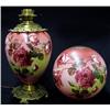 Image 1 : Gone with the Wind lamp; original glass