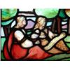 Image 3 : Stained glass window; center panel depi