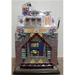 Mills hightop 5 cent candy slot machine