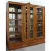 Image 2 : Biedermeier bookcase; cherry and burled
