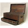 Image 2 : Cherry dovetailed tool chest; overhangi