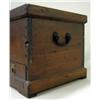 Image 3 : Cherry dovetailed tool chest; overhangi