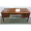 Image 2 : Banded mahogany executive desk by John 