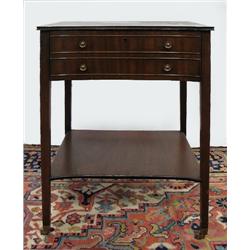 Kittinger mahogany night stand; formed 