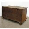 Image 4 : Poplar blanket chest with rectangular h