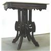 Image 1 : Walnut Victorian center table; rectangu
