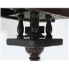 Image 2 : Walnut tilt top table; dish top over bi