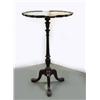 Image 1 : Walnut candlestand; piecrust top; on va