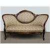 Image 1 : Victorian walnut and upholstered medall