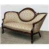 Image 2 : Victorian walnut and upholstered medall
