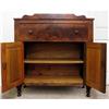 Image 2 : Walnut Empire sideboard; scalloped spla