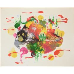 Beau Québec peinture originale par LangdonArt 8x10" - original painting Beau Quebec by LangdonArt