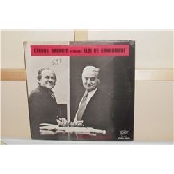 8 Unopened MINT old LP Claude Dauphin retrouve Eloi de Grandmont 33 disque vieux encore TOUT NEUF