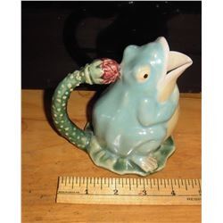 Old fun frog creamer - crémière vieille pour vos plaisirs