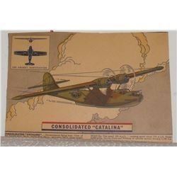 Antique image Navy ship airplane ever popular : RARE image Consolidated Catalina - image vieille