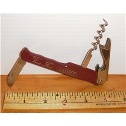 Vins Fins CALVET bottle opener, corscrew, pocket knife, mint