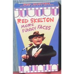 RedSkelton More Funny Faces VHS tape - en anglais les visages comiques de Red Skelton