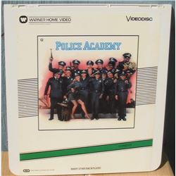 13x14" home videodisc Police Academy - en anglais disquevideo