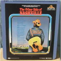 13x14" home videodisc The Other Side of Nashville - en anglais disquevideo