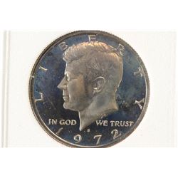 1972-S KENNEDY HALF DOLLAR PROOF DCAM