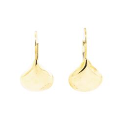 Lever-Back Drop Earrings - 10KT Yellow Gold