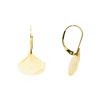 Image 2 : Lever-Back Drop Earrings - 10KT Yellow Gold