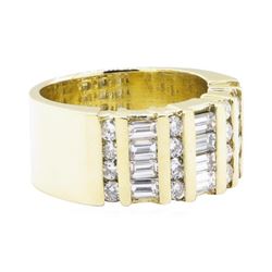 1.65 ctw Diamond Ring - 14KT Yellow Gold