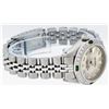 Image 3 : Rolex Ladies Stainless Steel Yellow MOP Diamond & Emerald Datejust Wristwatch