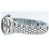 Image 4 : Rolex Ladies Stainless Steel Yellow MOP Diamond & Emerald Datejust Wristwatch